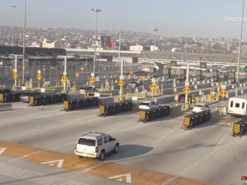 Border crossing Tijuana