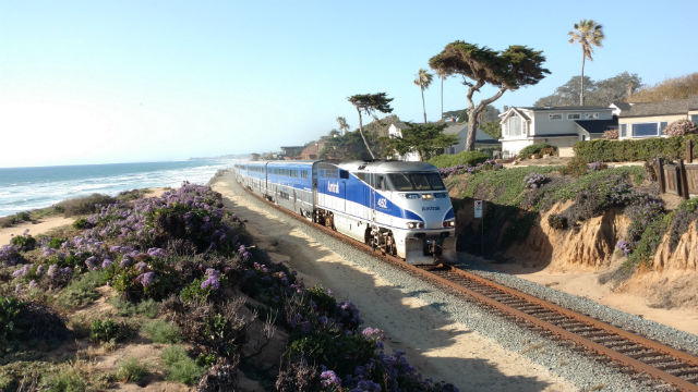 Amtrak train