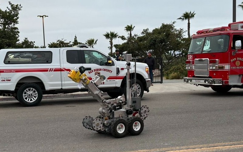 Cal Fire robot