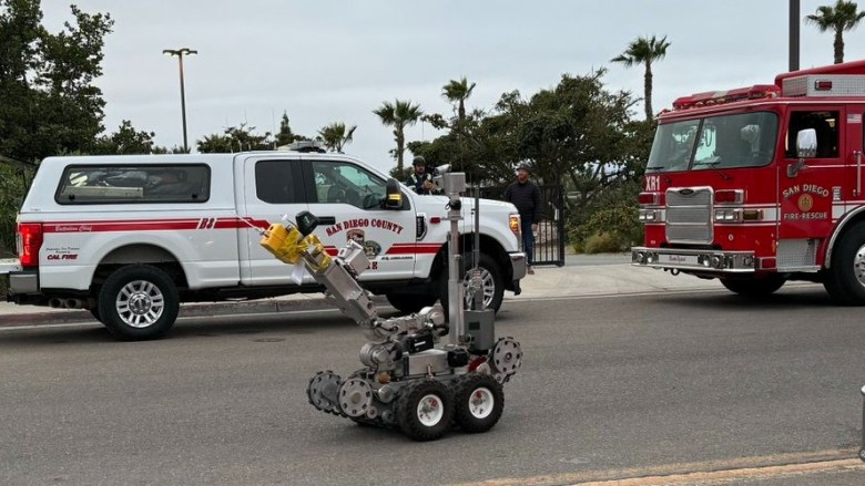 Cal Fire robot