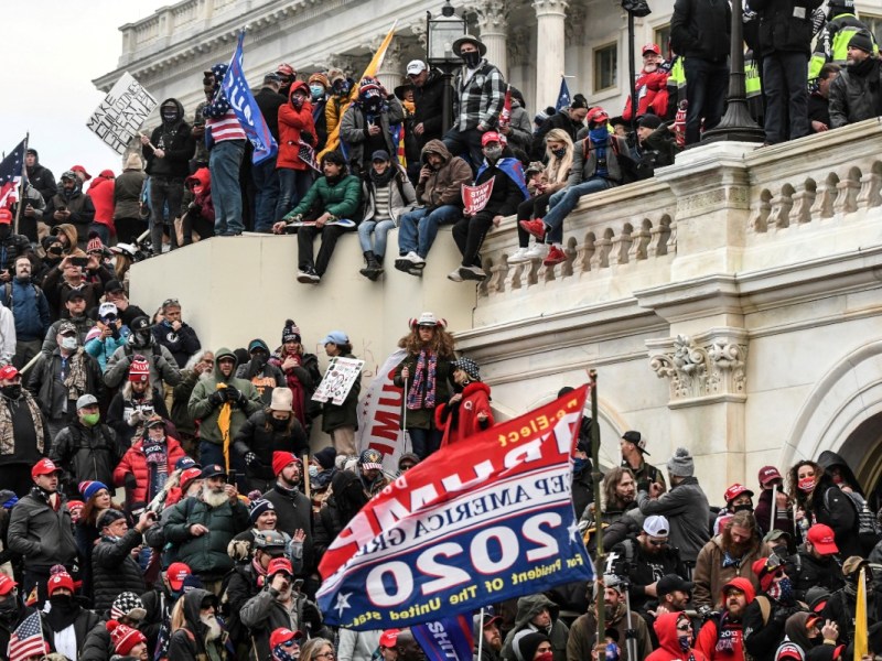 Trump supporters storm the Capitol