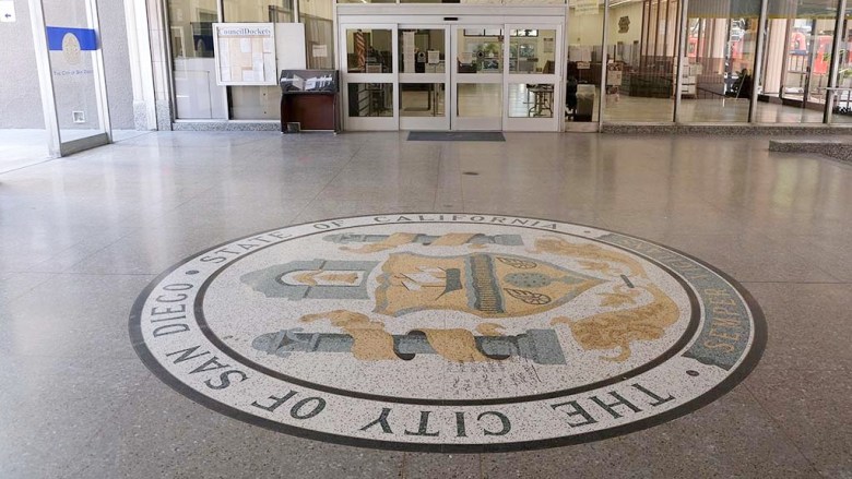 Entrance to City Hall