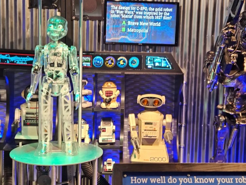 Comic-Con Museum exhibits