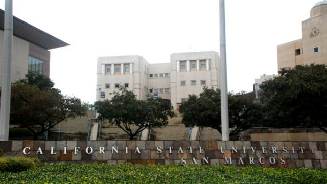 Entrance to California State University San Marcos.