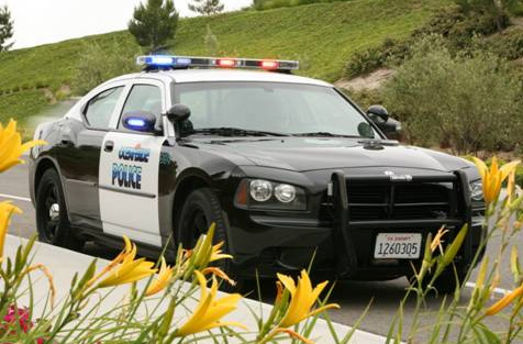 Oceanside Police Department cruiser.