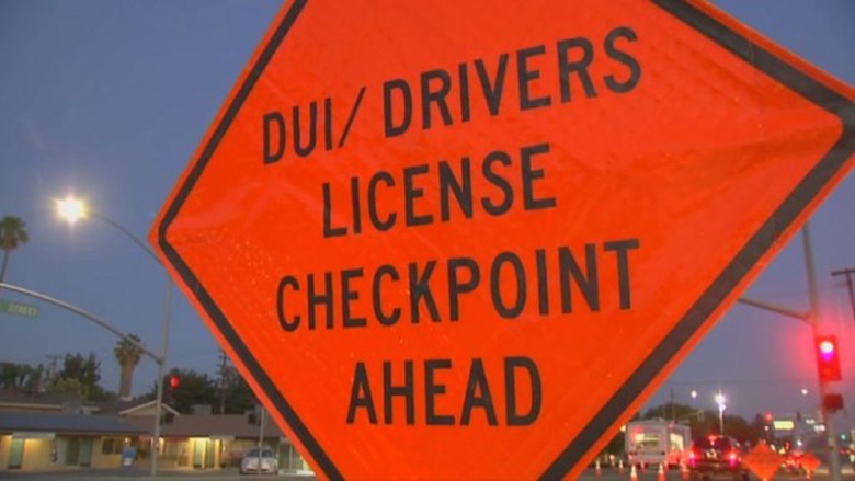 DUI checkpoint