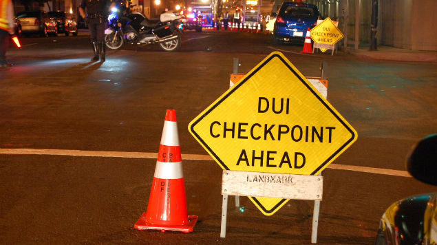 DUI checkpoint