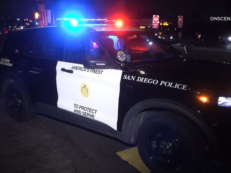 San Diego Police cruiser