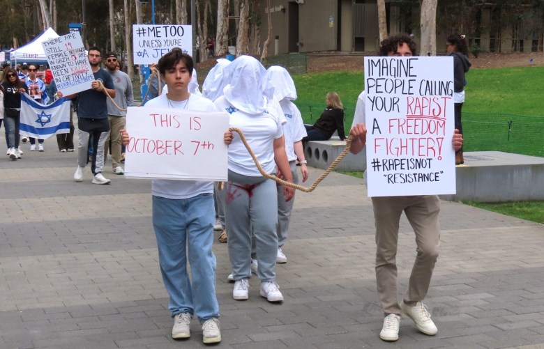 UCSD counter protest