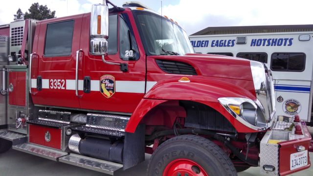 Cal Fire vehicle