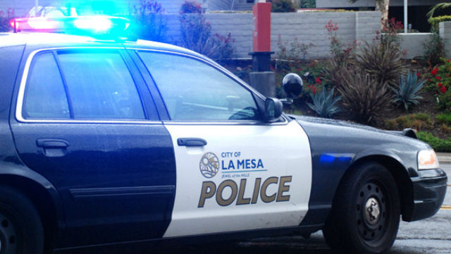 La Mesa Police cruiser