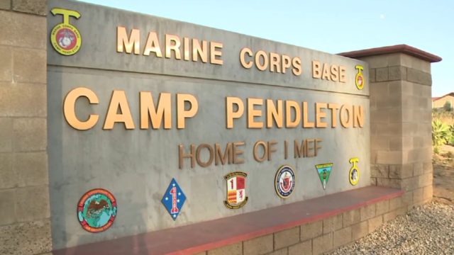 Camp Pendleton sign