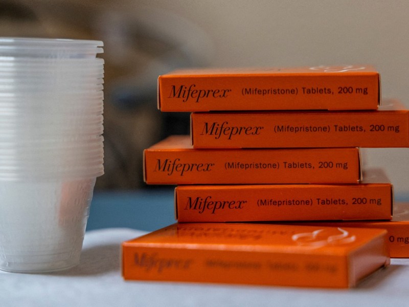 Boxes of mifepristone