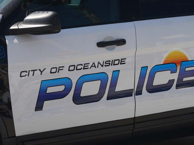 Oceanside police Cruiser