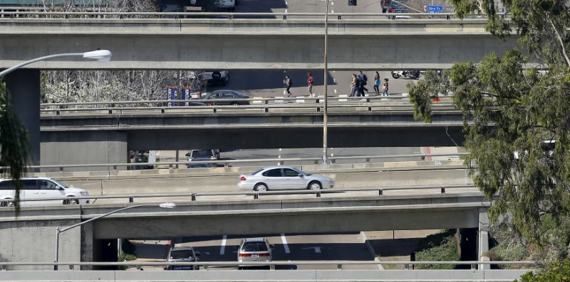 Streets and highway overpasses