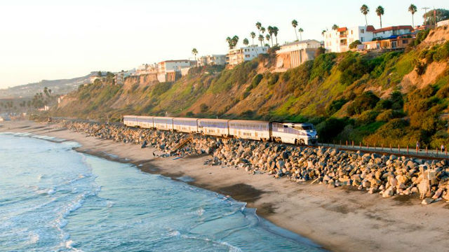 Pacific Surfliner in Orange County