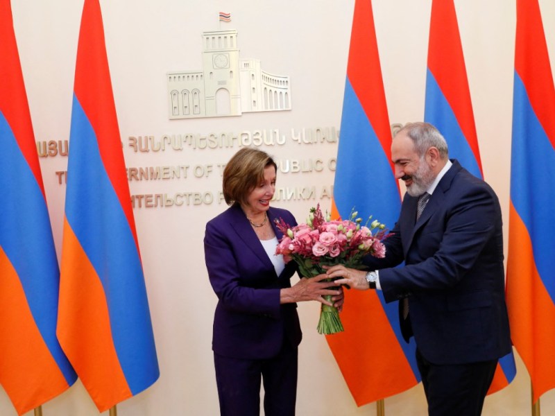 House Speaker Nancy Pelosi in Armenia