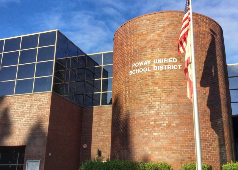 Poway Unified School District Headquarters.