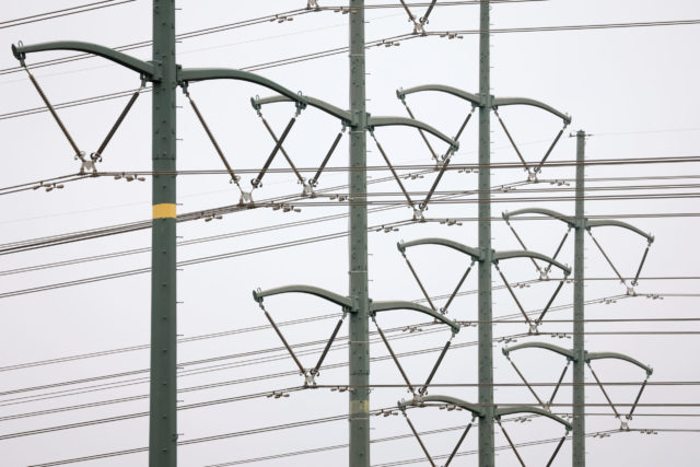 Power lines in Carlsbad