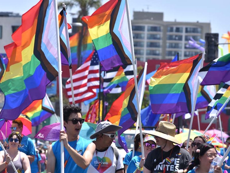 Pride flags