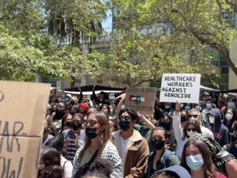 UCSD protest