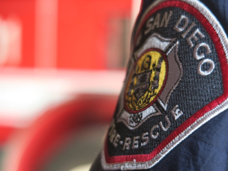 San Diego fire department uniform patch