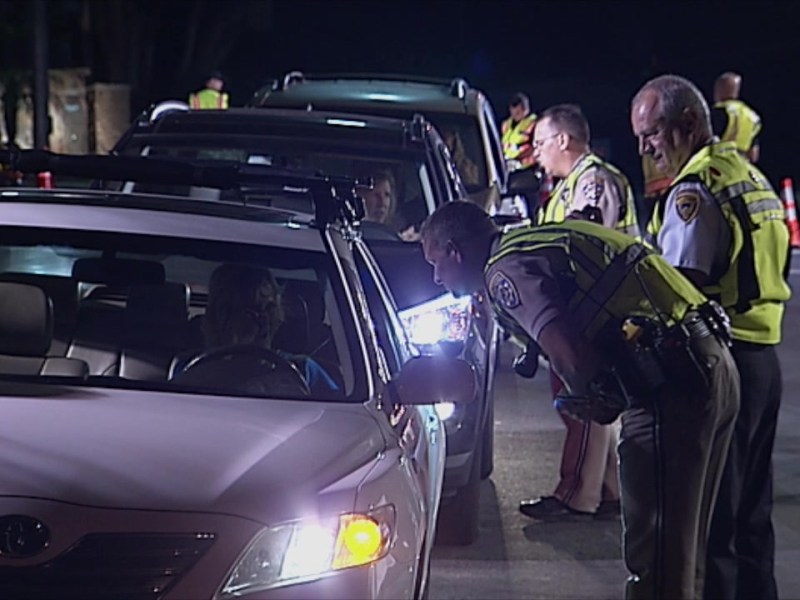 DUI checkpoint