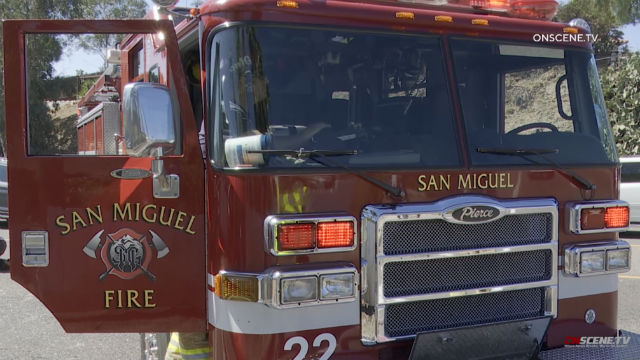 San Miguel Fire & Rescue Department truck