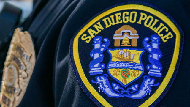 A San Diego Police Department patch