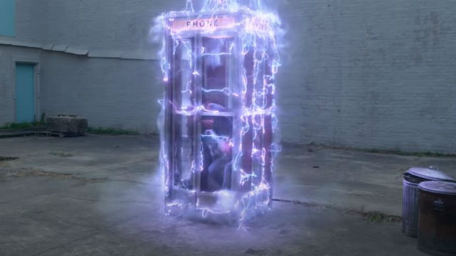 Bill and Ted's time-traveling phone booth