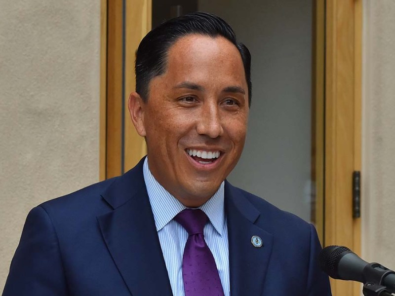 Mayor Todd Gloria. Photo by Chris Stone