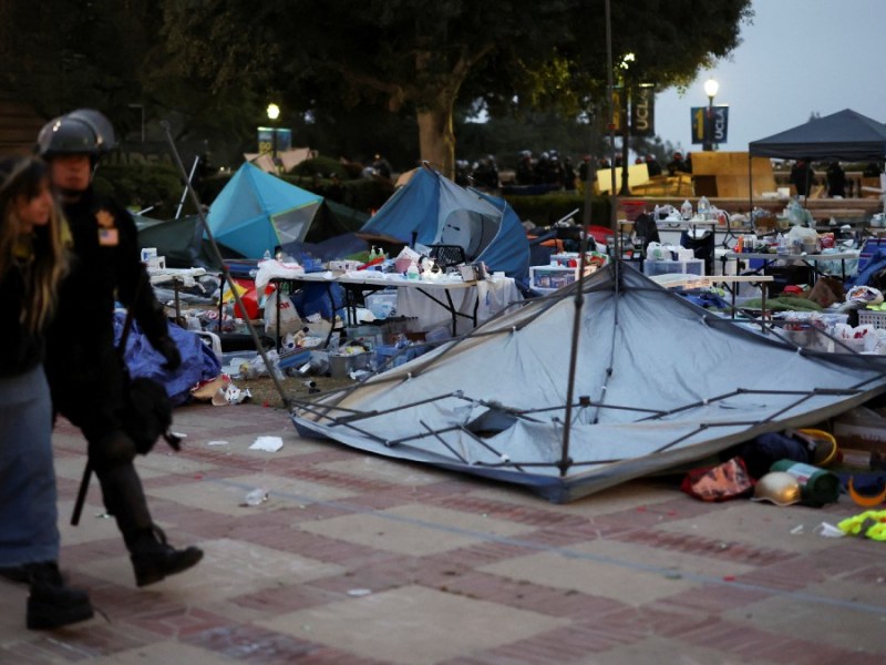 pro-Palestinian encampment