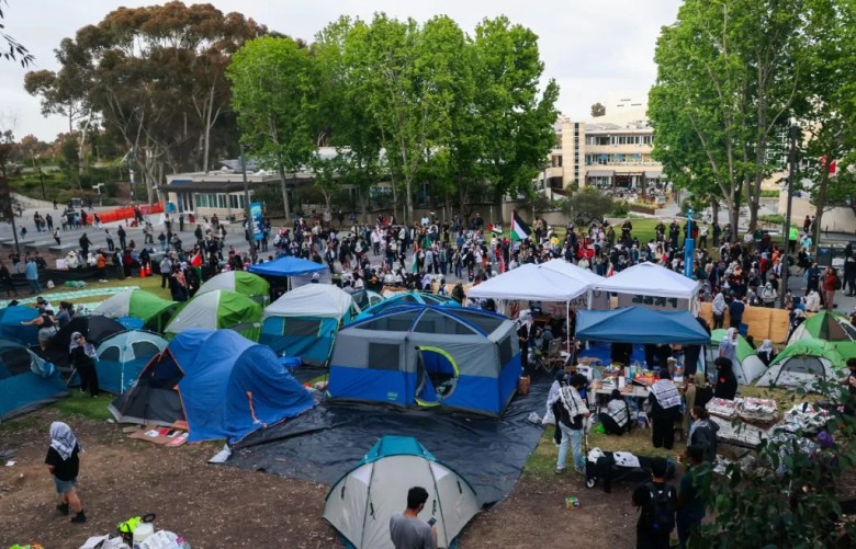 UCSD encampment