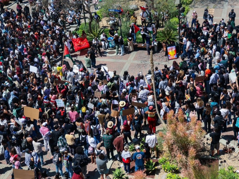 student protest